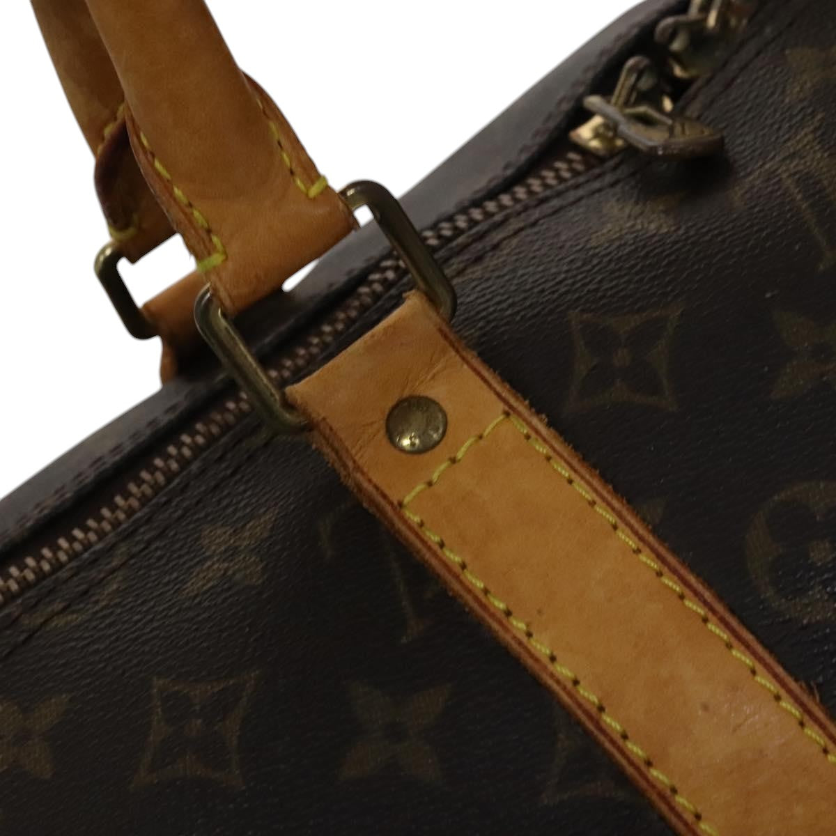 LOUIS VUITTON Monogram Keepall 55 Boston Bag