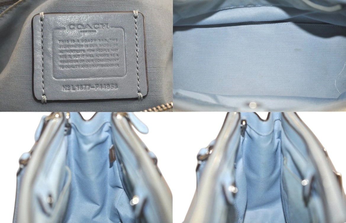 Coach Cartable leather