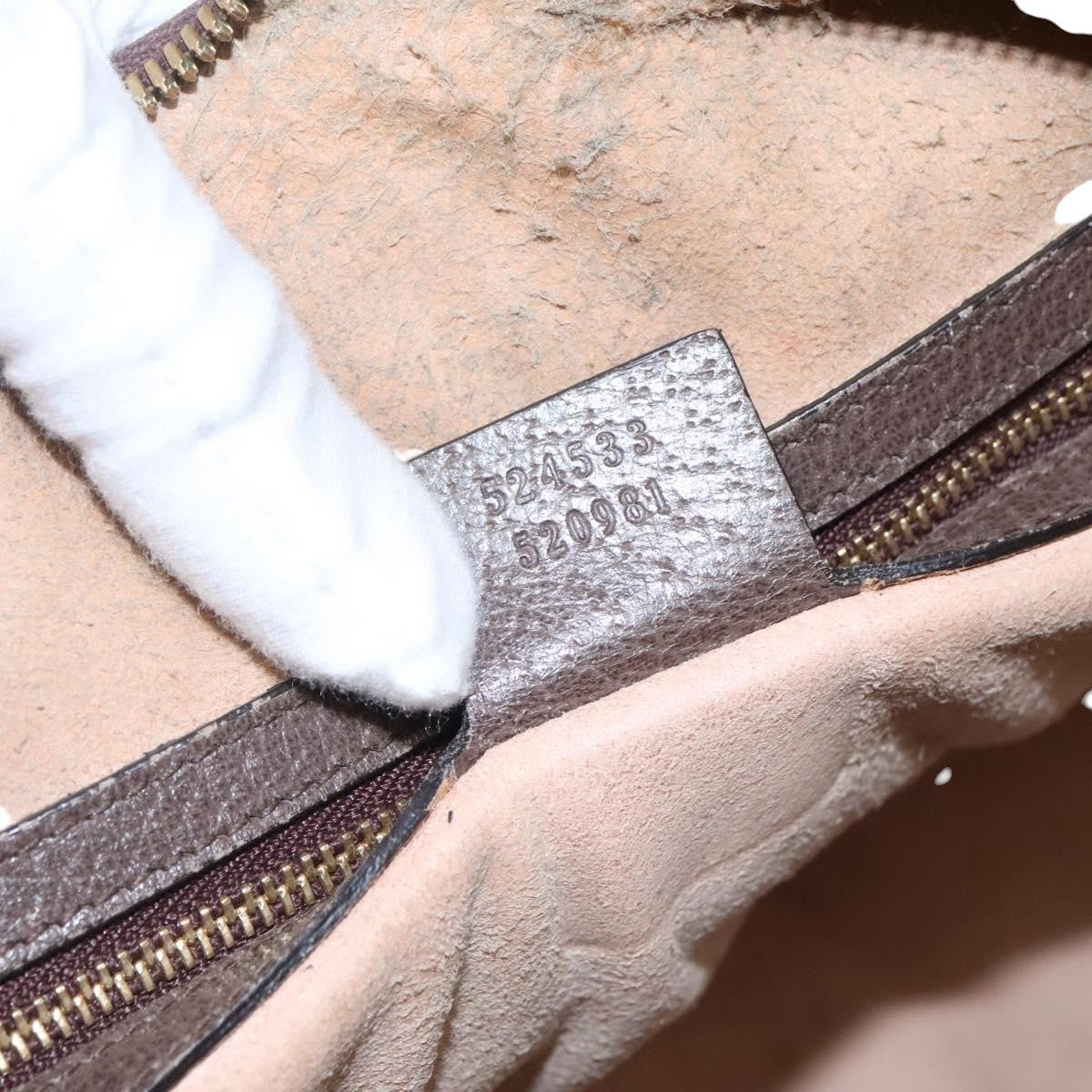 GUCCI Supreme Web Sherry Line Hand Bag