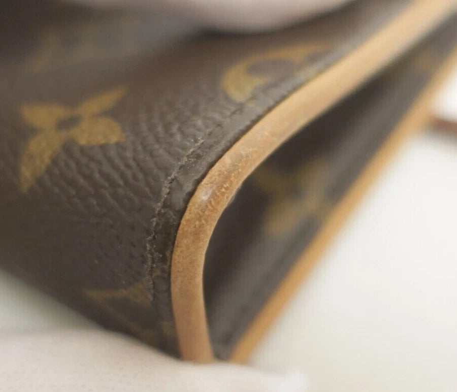 Autentica pochette Louis Vuitton Monogram marsupio fiorentino in vita