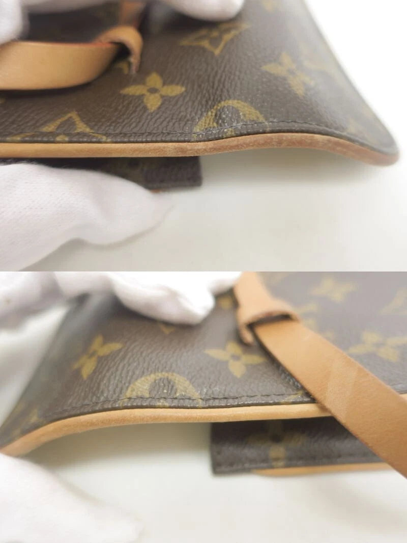 Autentica pochette Louis Vuitton Monogram marsupio fiorentino in vita