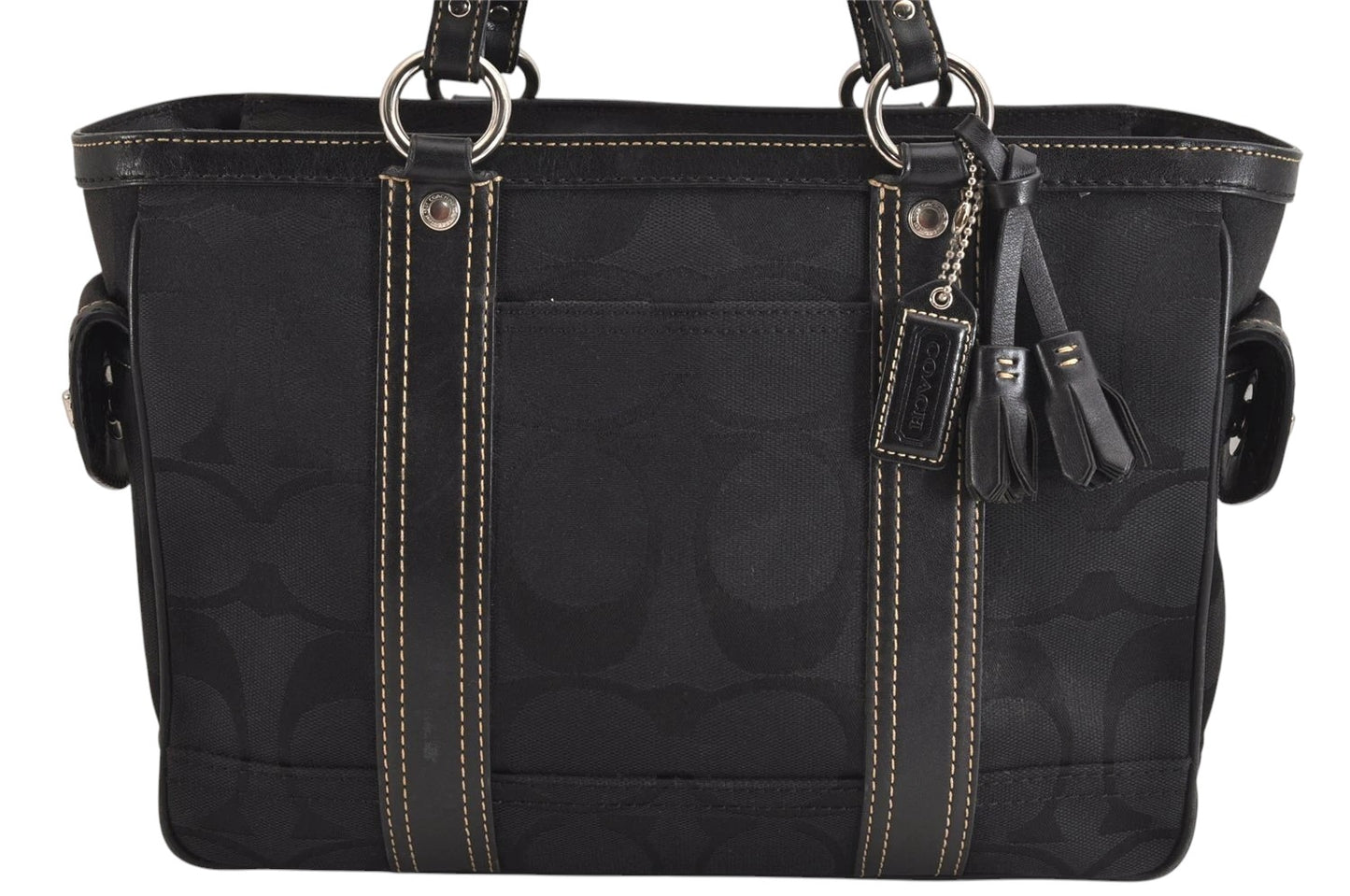 Coach Monogram CC canvas