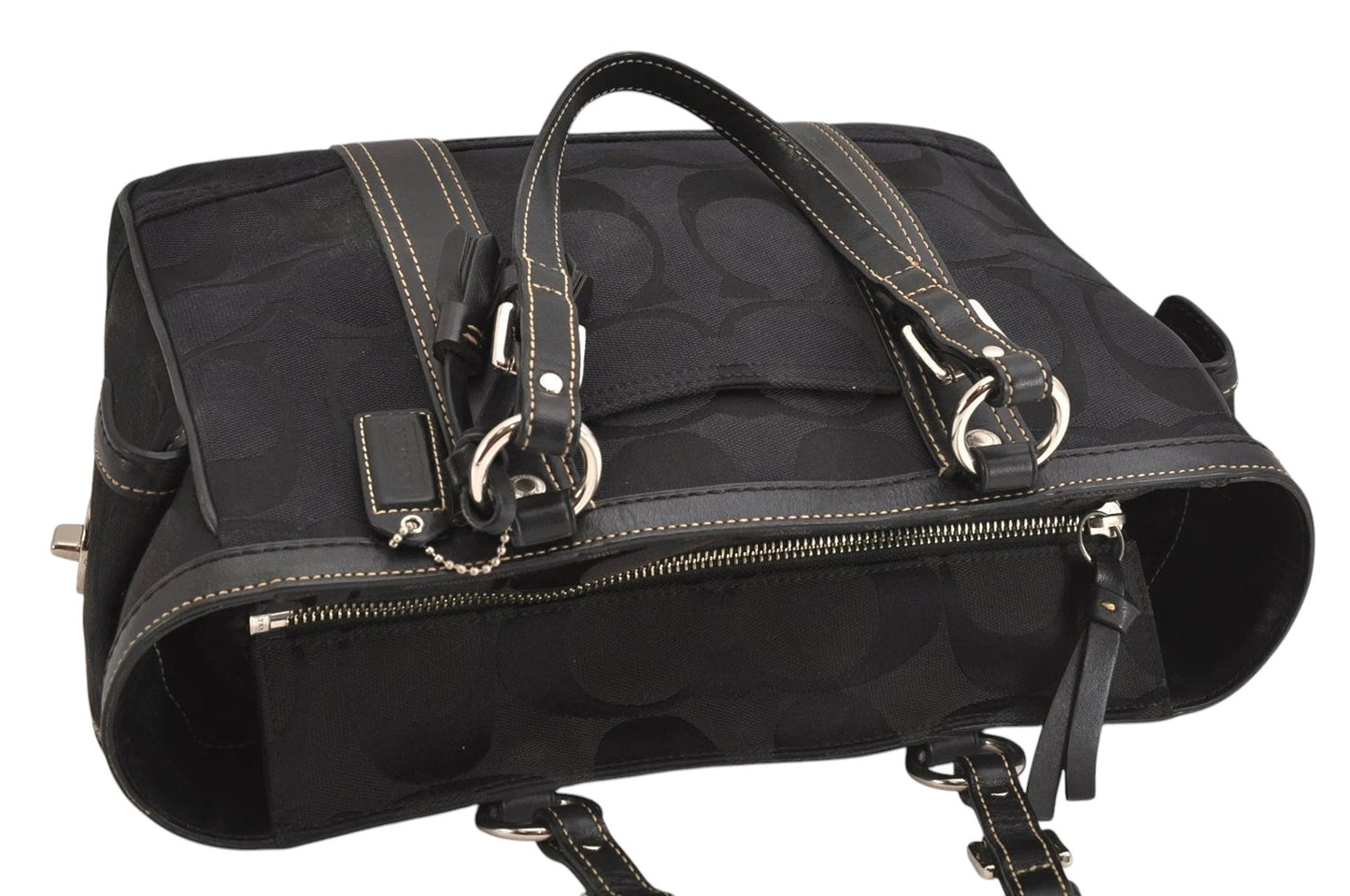 Coach Monogram CC canvas