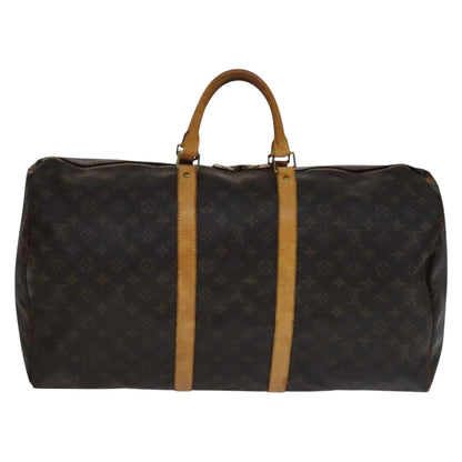 LOUIS VUITTON Monogram Keepall 55 Boston Bag