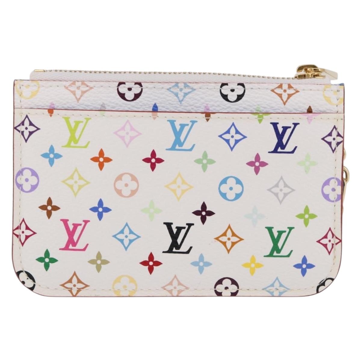 LOUIS VUITTON Monogram Multicolor Pochette Cles NM Purse M93733 LV