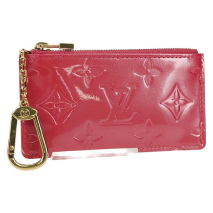 LOUIS VUITTON Vernis Pochette Cles Purse Fran Boise M9144F LV