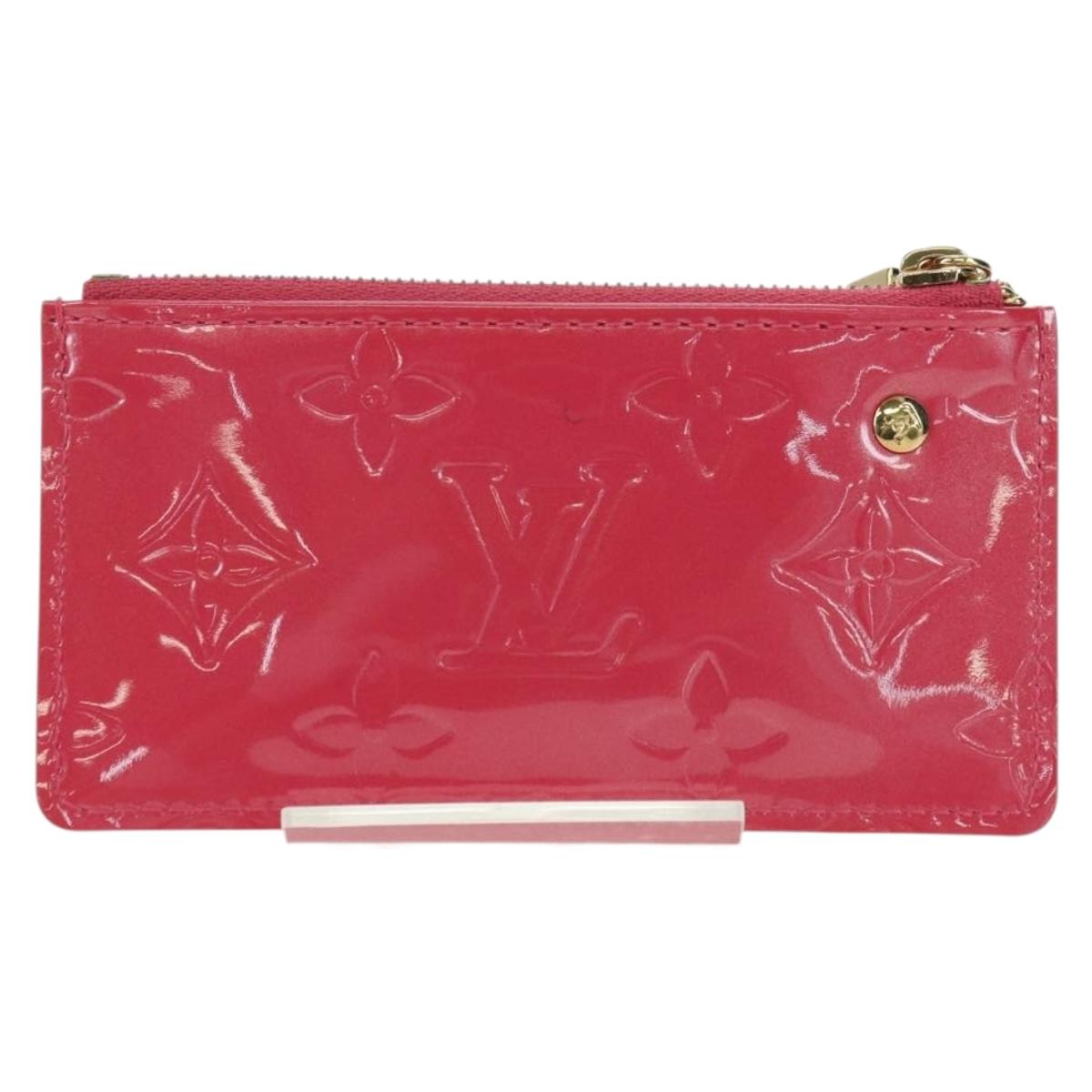 LOUIS VUITTON Vernis Pochette Cles Purse Fran Boise M9144F LV