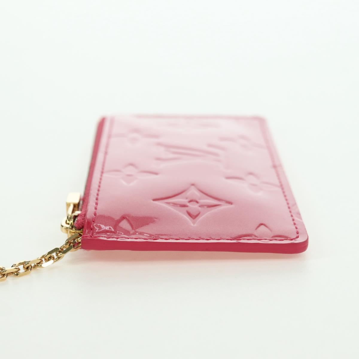 LOUIS VUITTON Vernis Pochette Cles Purse Fran Boise M9144F LV