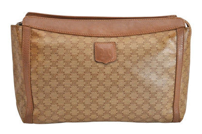 Celine Clutch Monogram leather