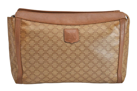 Celine Clutch Monogram leather