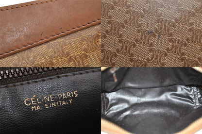 Celine Clutch Monogram leather