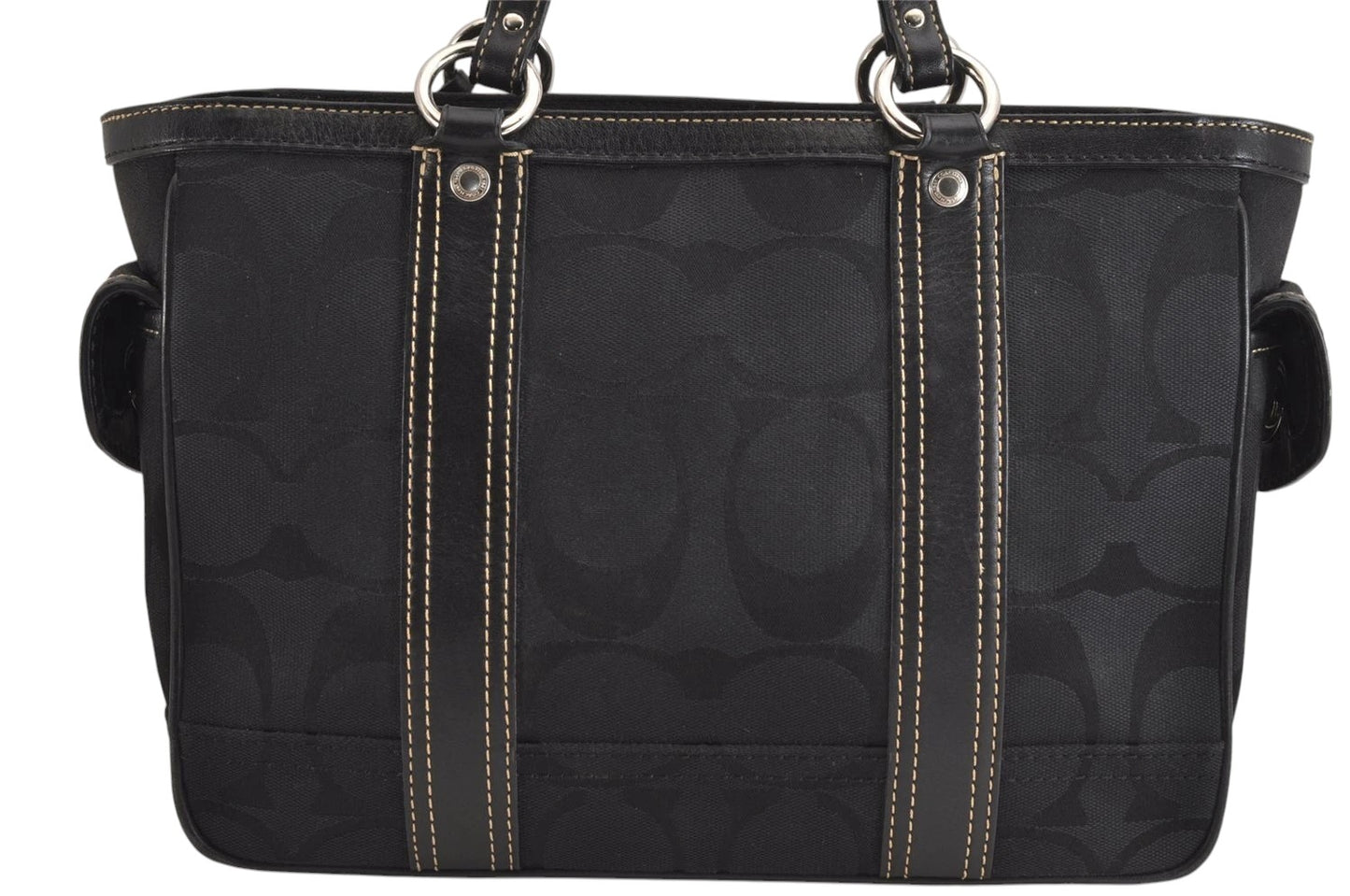 Coach Monogram CC canvas